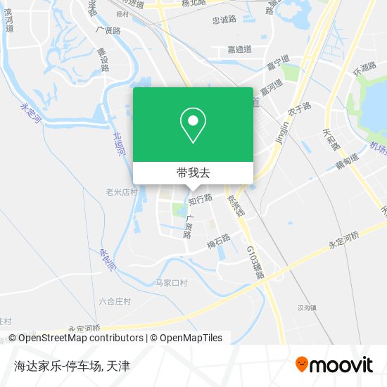 海达家乐-停车场地图