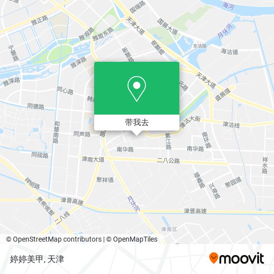 婷婷美甲地图