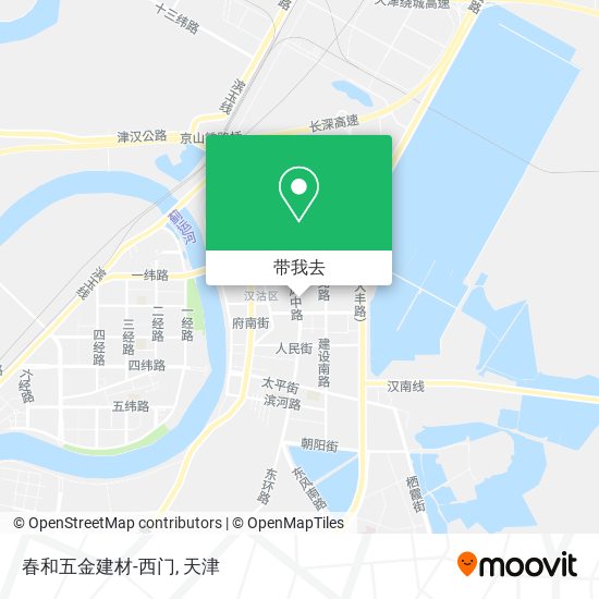 春和五金建材-西门地图
