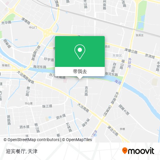 迎宾餐厅地图