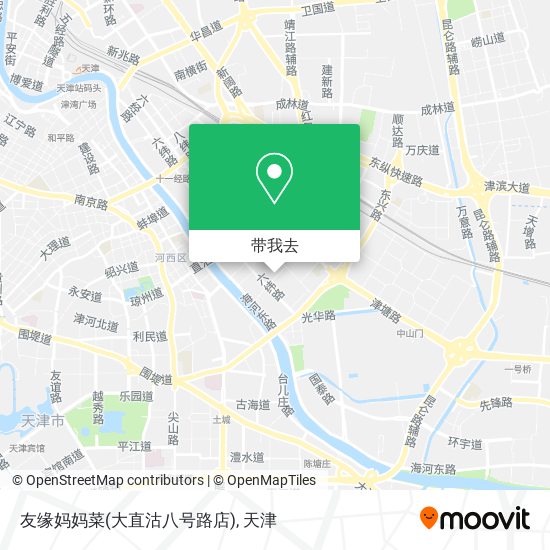友缘妈妈菜(大直沽八号路店)地图