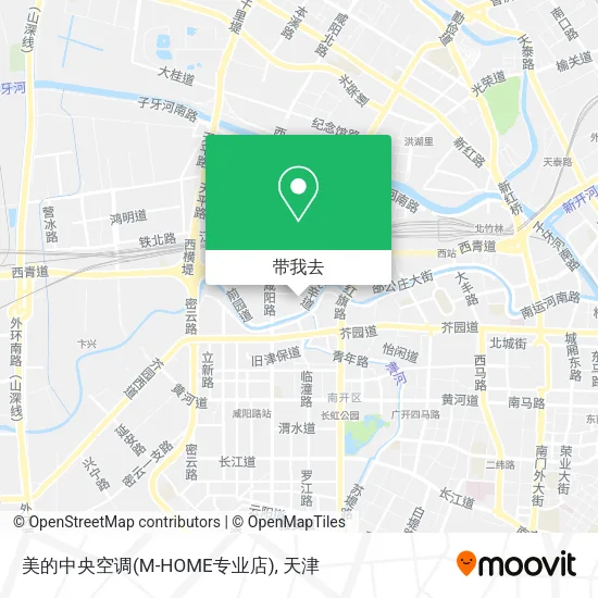 美的中央空调(M-HOME专业店)地图