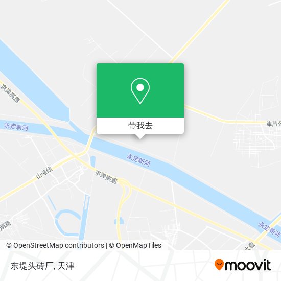 东堤头砖厂地图