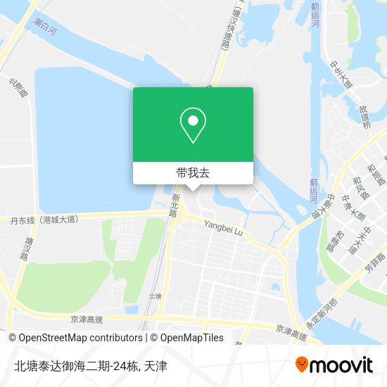 北塘泰达御海二期-24栋地图