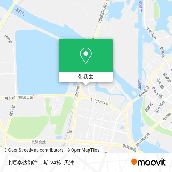 北塘泰达御海二期-24栋地图