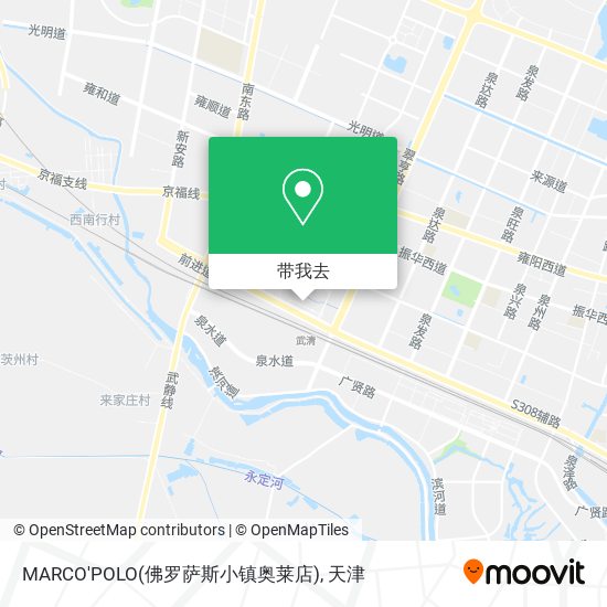 MARCO'POLO(佛罗萨斯小镇奥莱店)地图
