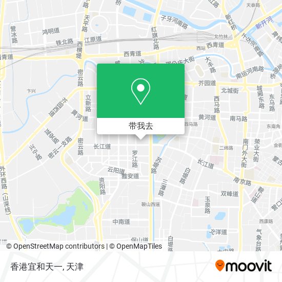 香港宜和天一地图