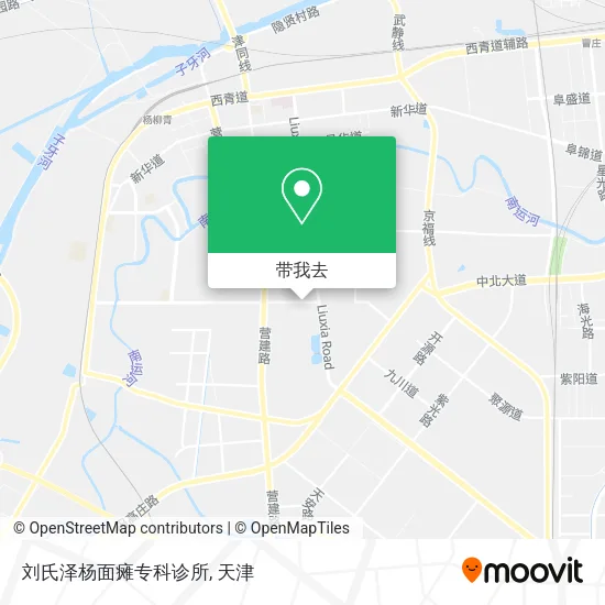 刘氏泽杨面瘫专科诊所地图