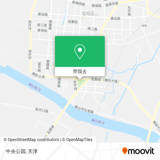 中央公园地图