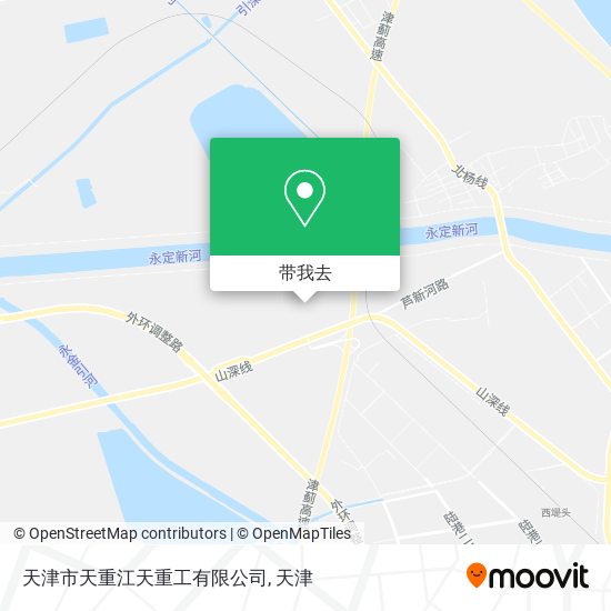 天津市天重江天重工有限公司地图