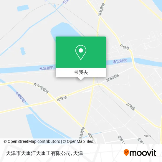 天津市天重江天重工有限公司地图
