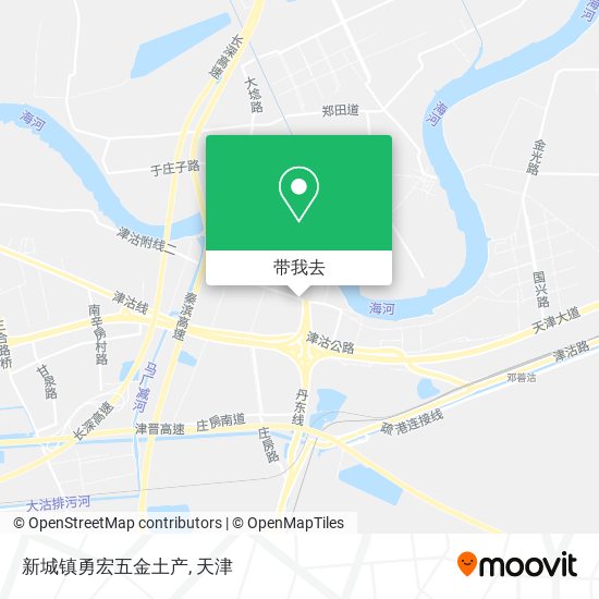 新城镇勇宏五金土产地图