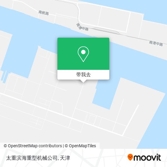 太重滨海重型机械公司地图