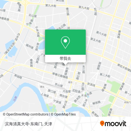 滨海清真大寺-东南门地图