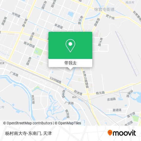 杨村南大寺-东南门地图