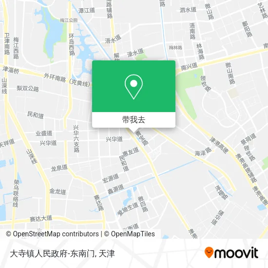 大寺镇人民政府-东南门地图