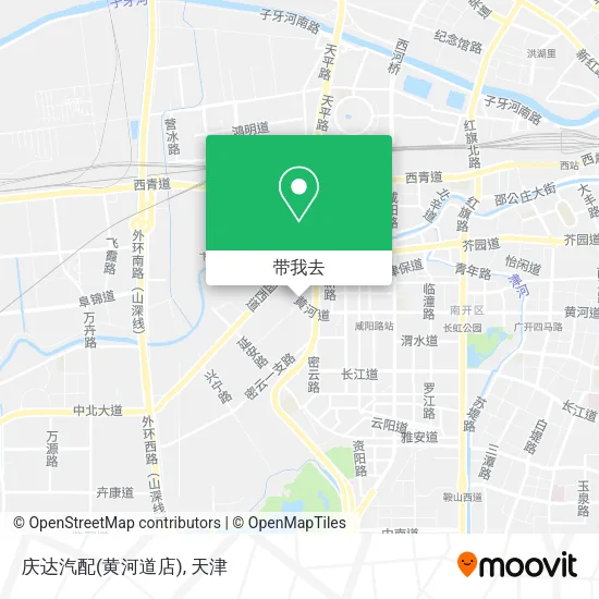 庆达汽配(黄河道店)地图