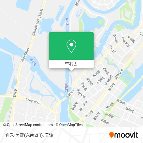 宜禾·美墅(东南2门)地图