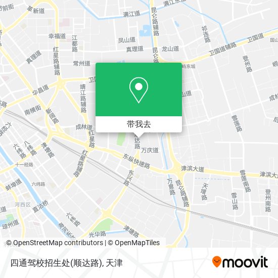 四通驾校招生处(顺达路)地图