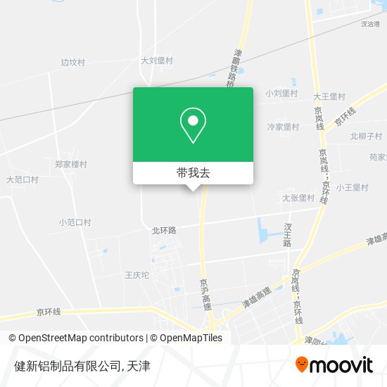 健新铝制品有限公司地图