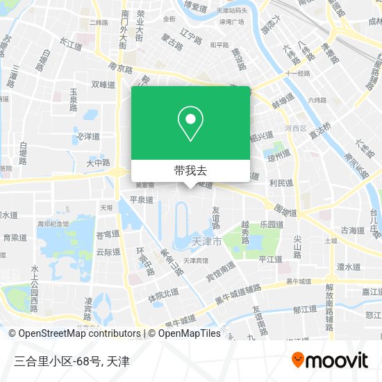 三合里小区-68号地图