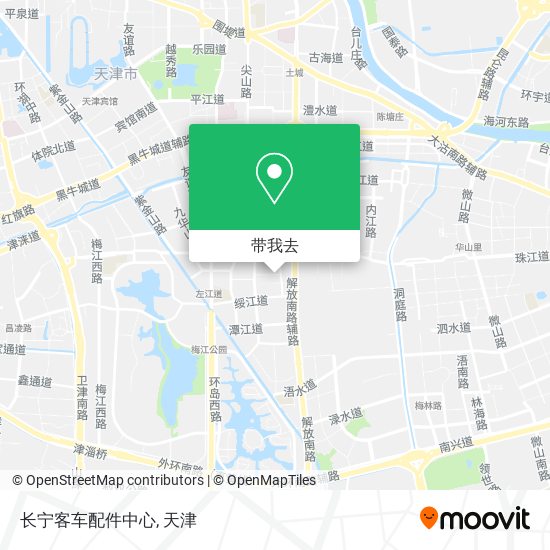 长宁客车配件中心地图