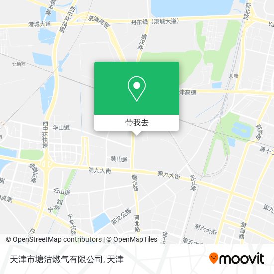 天津市塘沽燃气有限公司地图