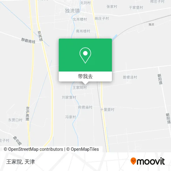 王家院地图