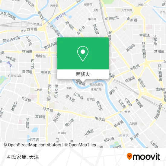 孟氏家庙地图