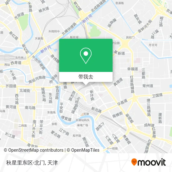 秋星里东区-北门地图