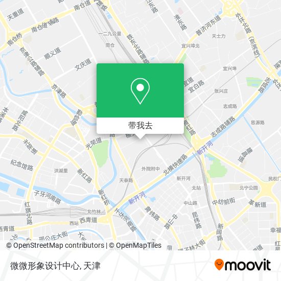 微微形象设计中心地图