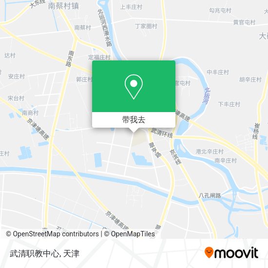 武清职教中心地图
