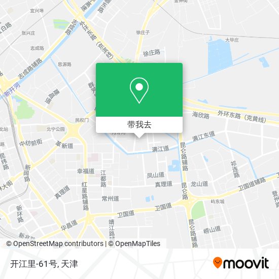 开江里-61号地图
