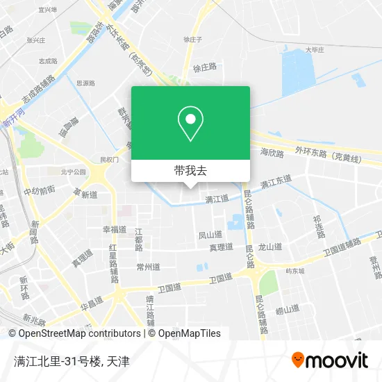 满江北里-31号楼地图