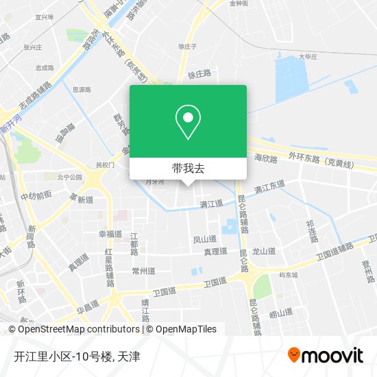 开江里小区-10号楼地图