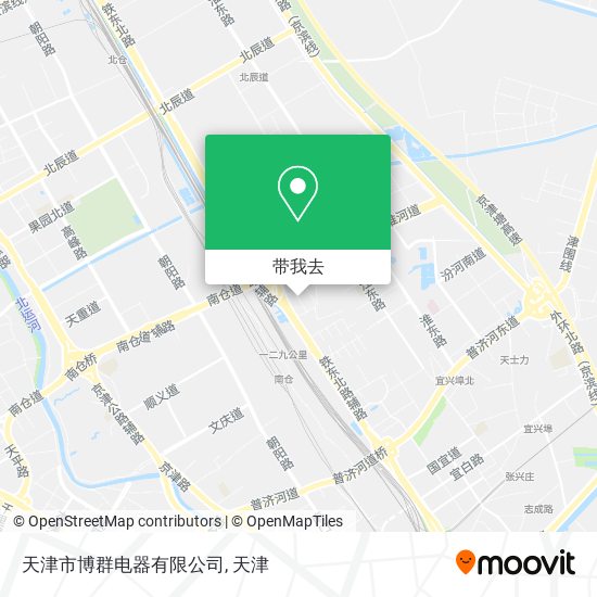 天津市博群电器有限公司地图