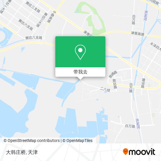 大韩庄桥地图