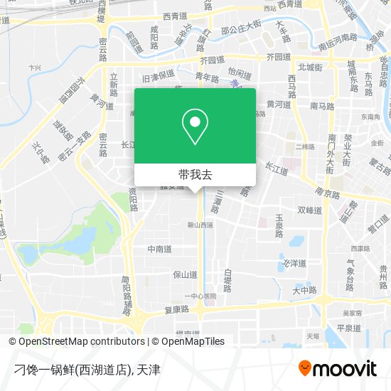 刁馋一锅鲜(西湖道店)地图