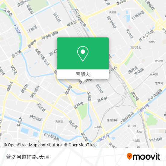 普济河道辅路地图