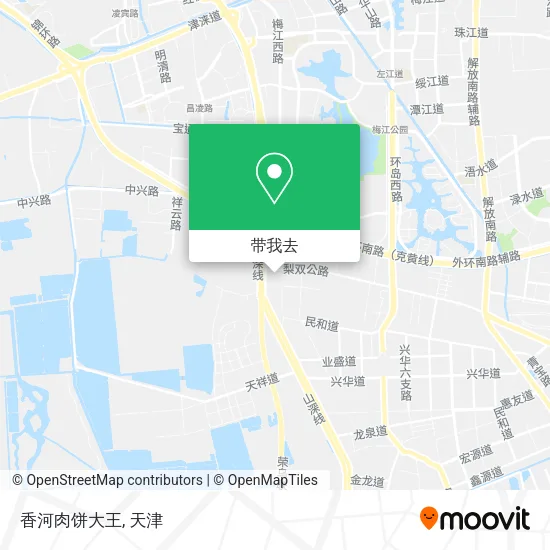 香河肉饼大王地图