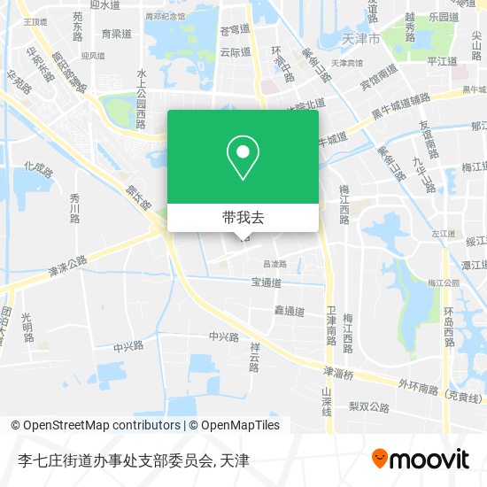 李七庄街道办事处支部委员会地图