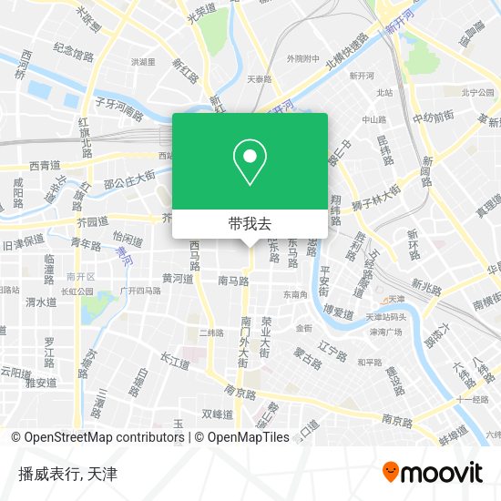 播威表行地图