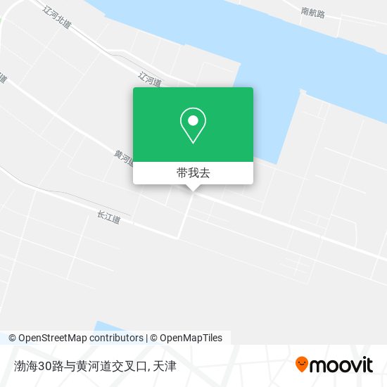渤海30路与黄河道交叉口地图