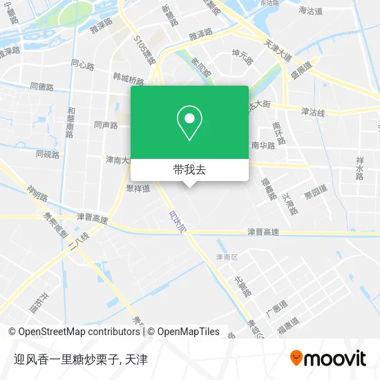 迎风香一里糖炒栗子地图