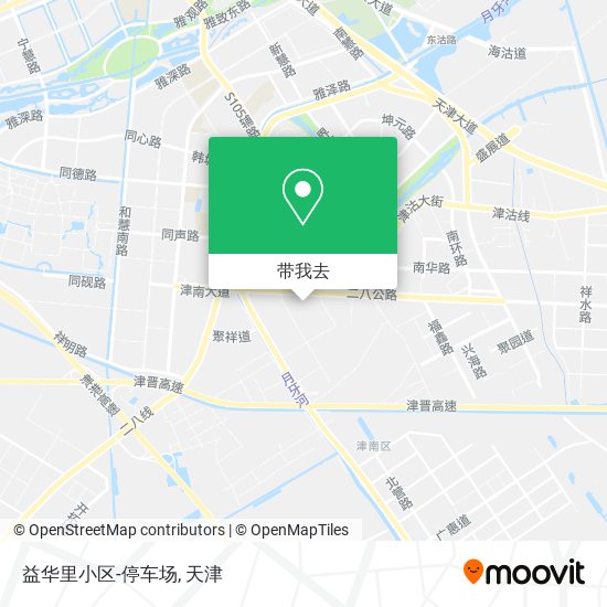 益华里小区-停车场地图