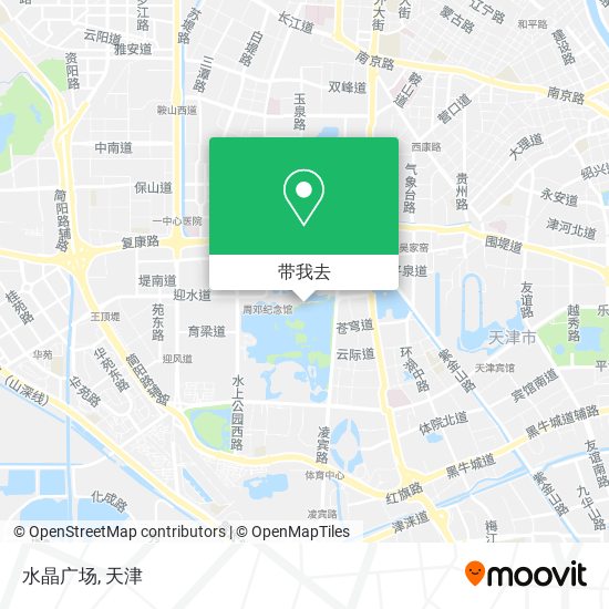 水晶广场地图