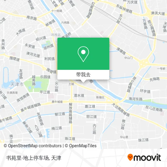 书苑里-地上停车场地图