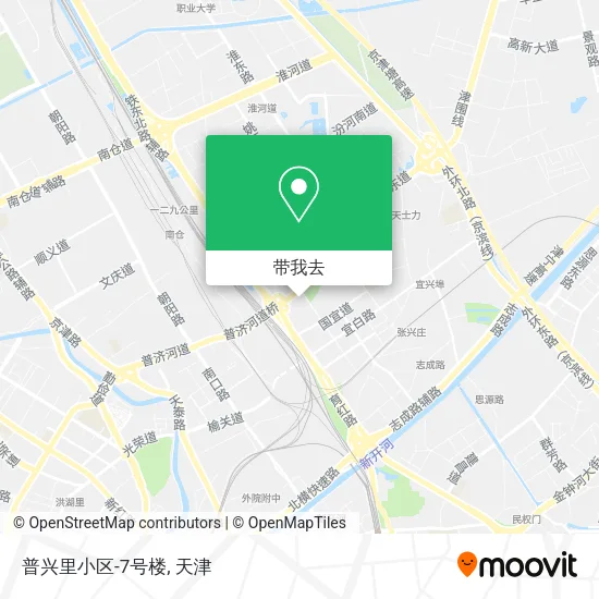 普兴里小区-7号楼地图