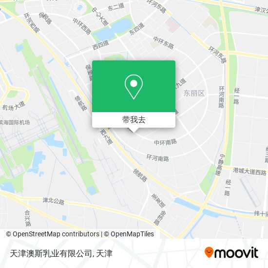 天津澳斯乳业有限公司地图