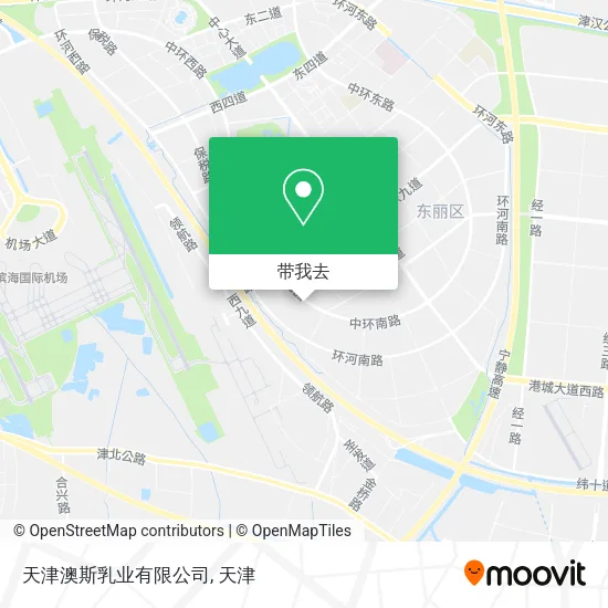天津澳斯乳业有限公司地图